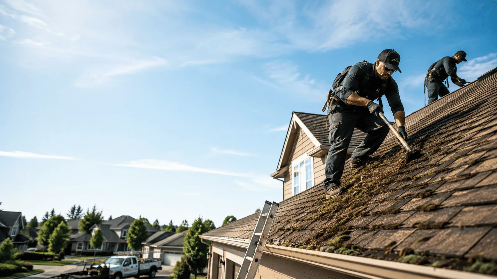 Roof Moss Removal in O Brien, FL near me